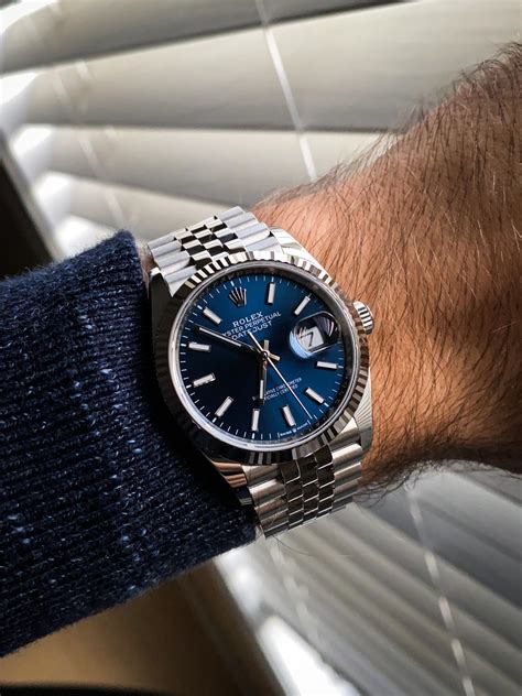 rolex datejust 36 2023|Rolex Datejust 36mm on wrist.